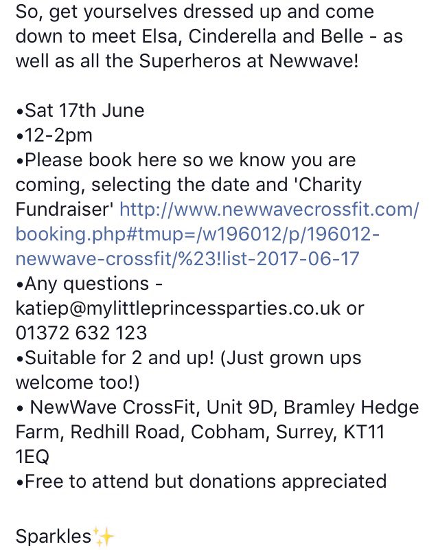 team_lottie_'s tweet photo. Fundraiser For @team_lottie_ Sat 17th June: 12-2pm, Cobham, Surrey. Meet princesses! 💖 For more info see below ⬇️⬇️⬇️ https://t.co/w510n55Vzj