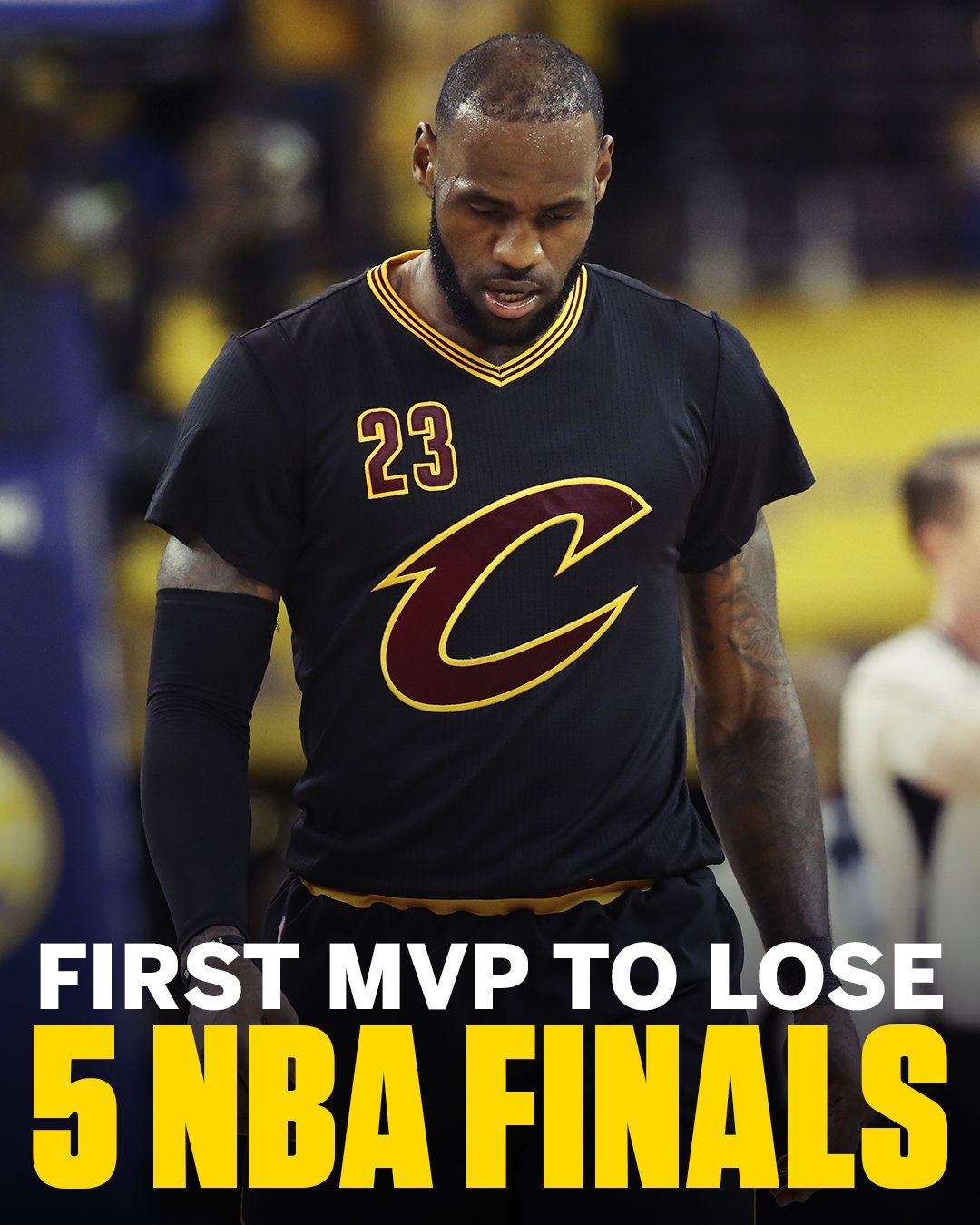 ESPN on X: LeBron is the fourth player – and the first MVP – to lose in  five NBA Finals.  / X