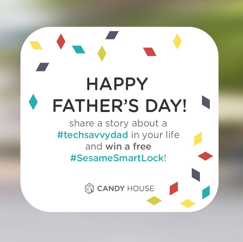 candyhouse_inc's tweet photo. ONE WEEK LEFT to enter #techsavvydad giveaway!
& use the TECHSAVVYDAD 15% discount code
enter here - https://t.co/IhoVKbHuLU or email us! https://t.co/lblYhKyg7U