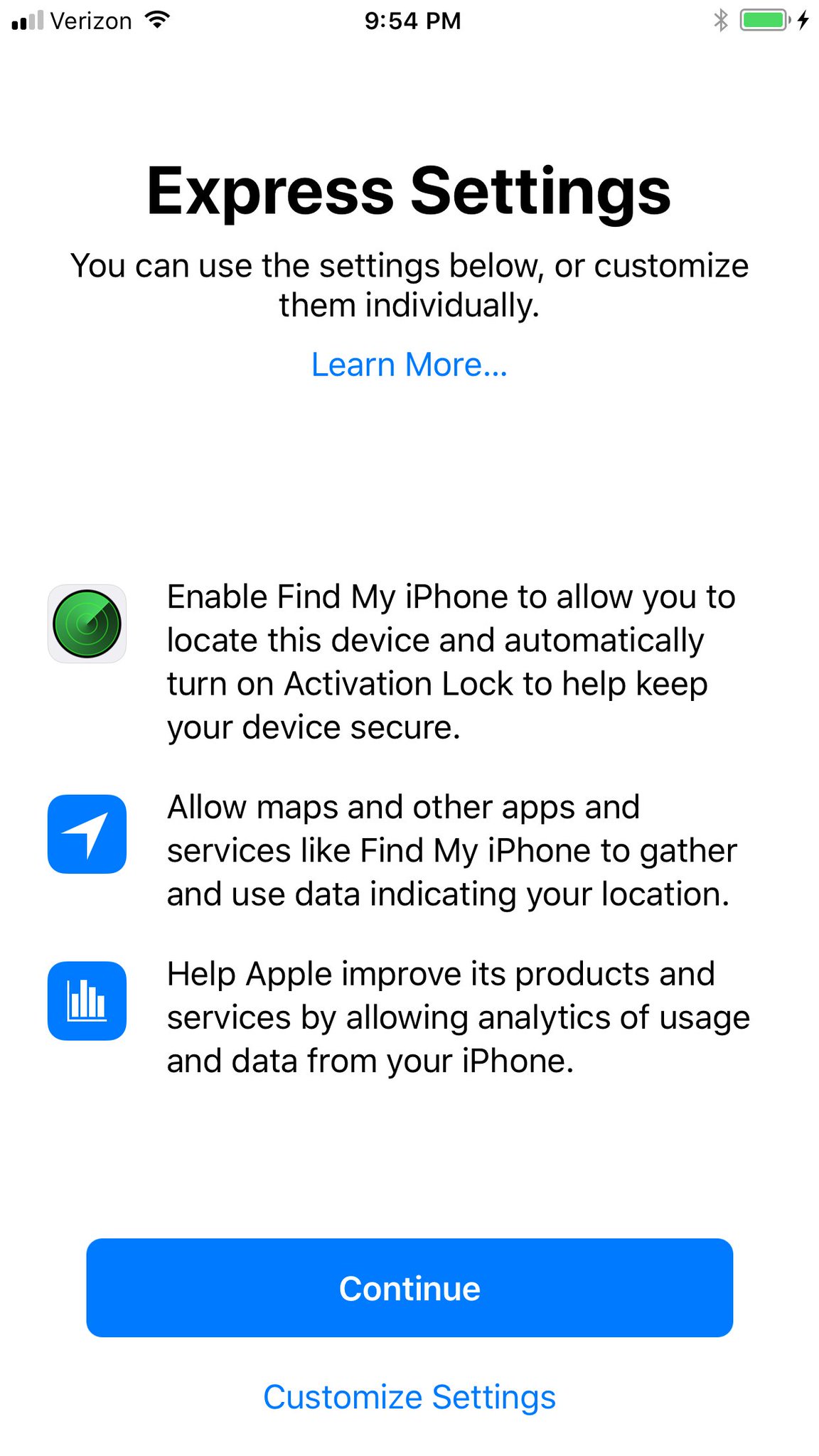 how to activate iPhone Verizon