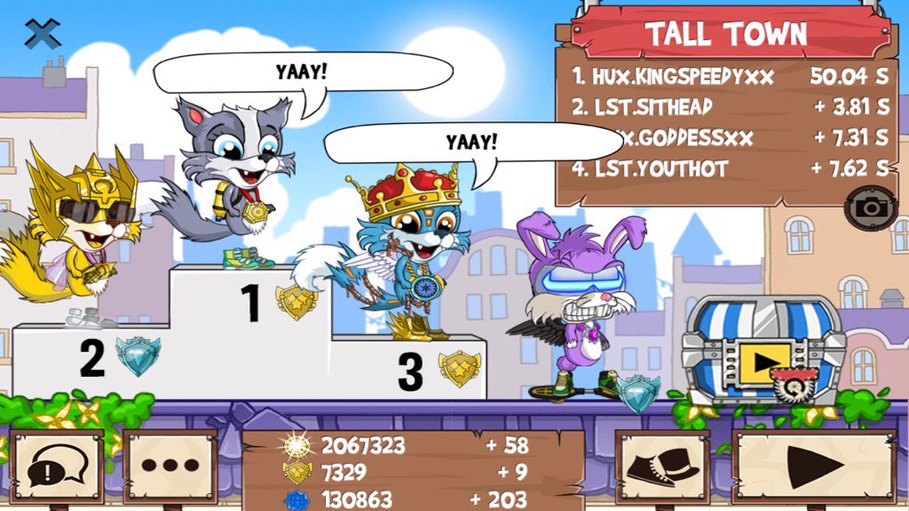 AdrianFx23's tweet photo. I just beat a golden fox! #funrun2 #Sithead #Goddessxx #Youthot https://t.co/OzA6Fb3u4o
