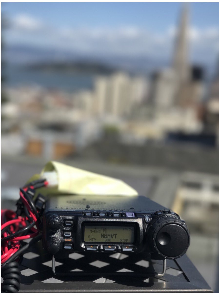 AlfonsoFaustino's tweet photo. When on HF, until I'm updated by #FCC, "AG" appends my #callsign; hence, K6ASFAG. #HamRadio #HAMOperators #Yaesu #FT857D #transceivers https://t.co/6ft8uNDRUs