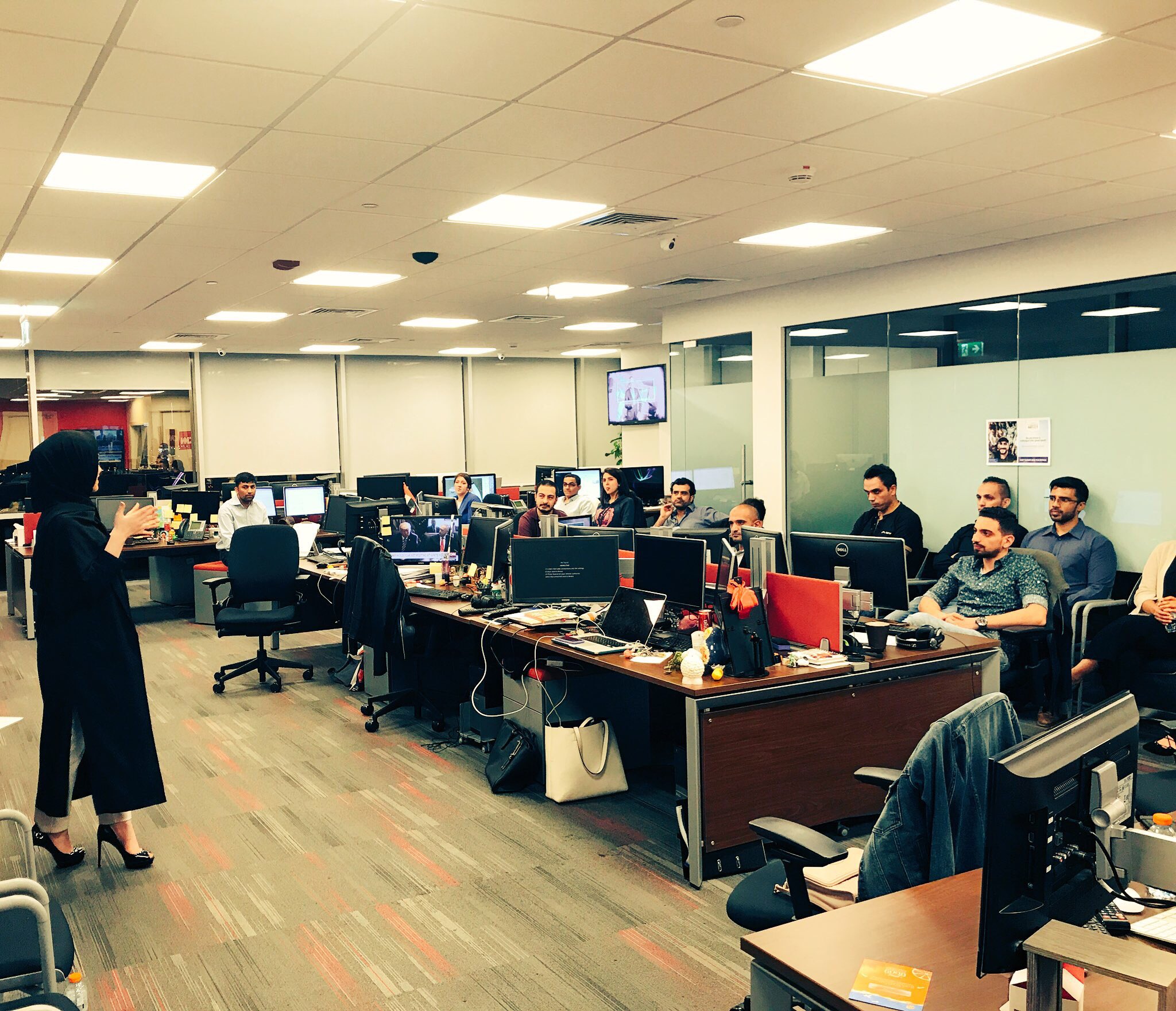 Cnn بالعربية On Twitter As Part Of The Makeyoumatter Week Organised By Turner We Hosted Dietician Danya Nasser To Talk About Office Healthy Habits Https T Co Wvdzascywb Twitter
