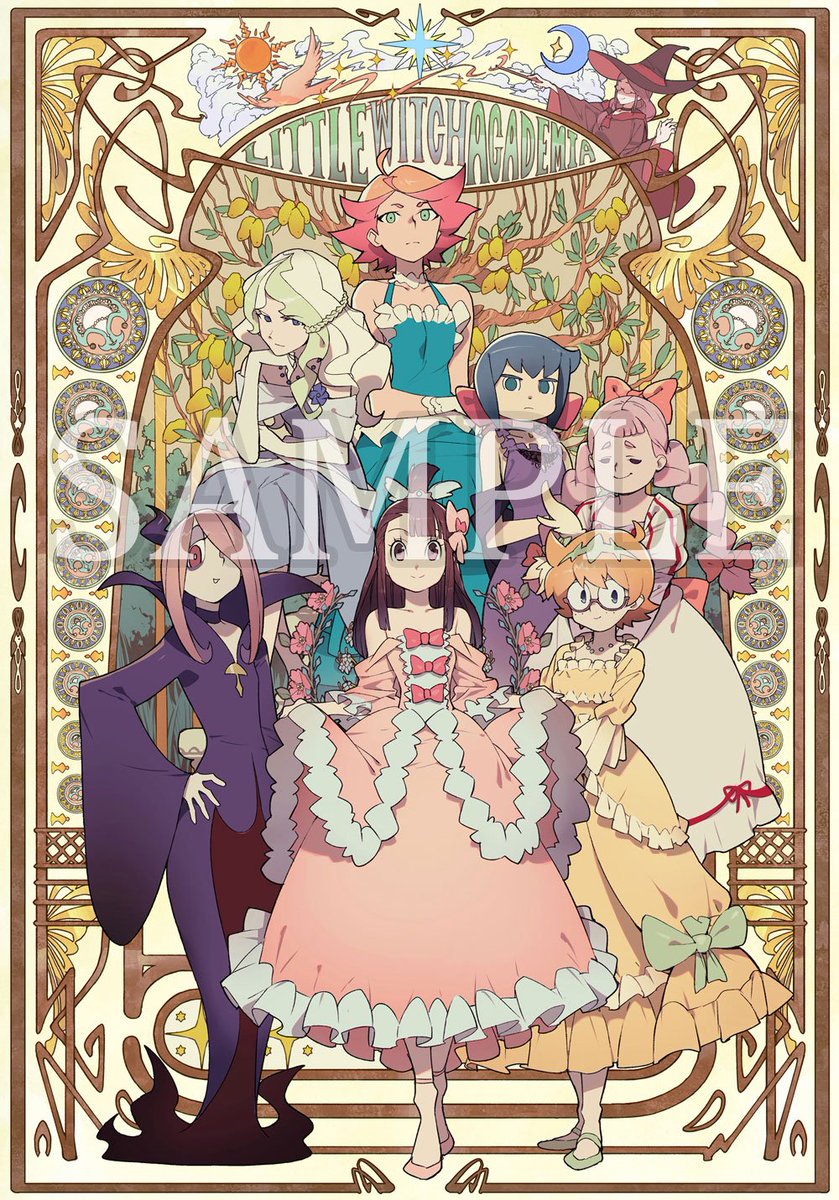 リトルウィッチアカデミア】7月19日発売のBD・DVD Vol.4パッケージを