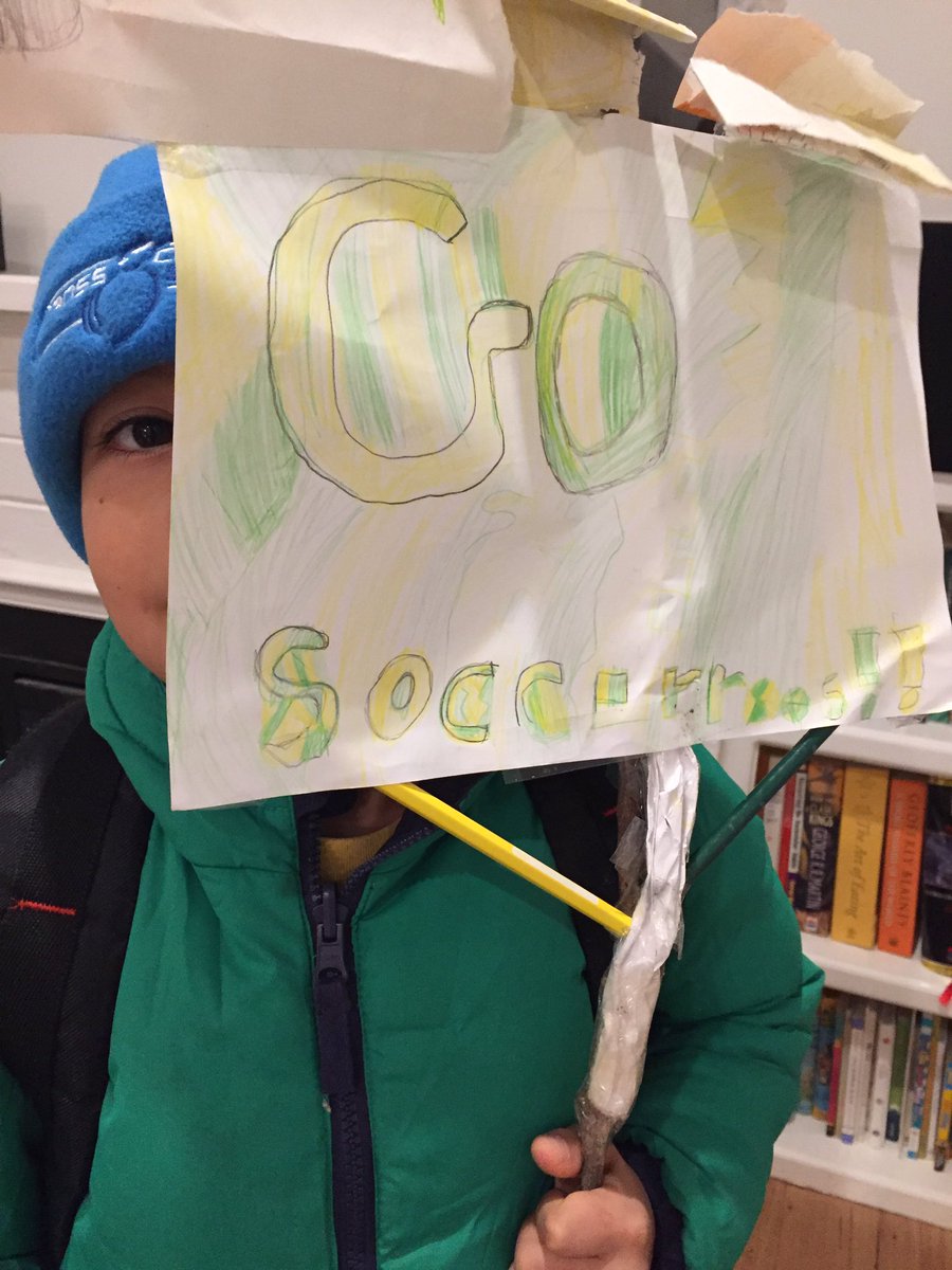 FaveCin's tweet photo. Lucky little man will be cheering for he @soceroos along with granddad #BRAvAUS #AUSBRA (hope they let him in w homemade flag!) https://t.co/9a9jqyqxUl