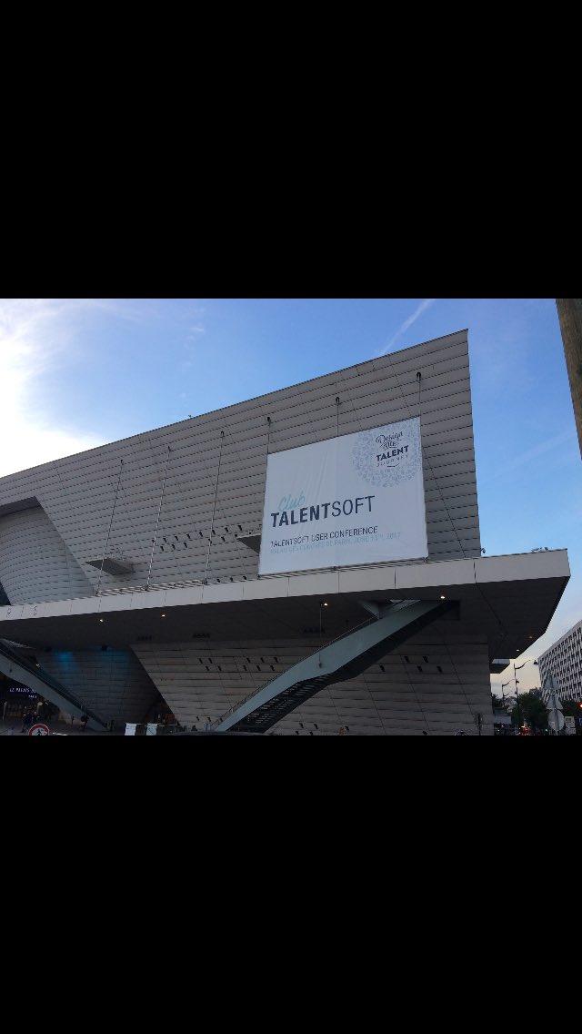 justusgeist's tweet photo. Can't wait for @TalentsoftGroup user conference to start today #clubts #Frenchtech @jsarcis @apachulski https://t.co/zaubkzghww