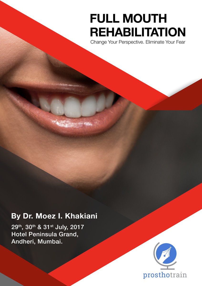 For Registrations: Call - +91 8433599800
#dental #Dentist #dentistry #dentalevent 
prosthotrain.com