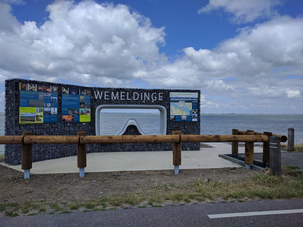 Het entreepunt #oosterschelde is bijna klaar. Ziet er fantastisch uit! <a href="/KapelleWeb/">Bloesem van Zeeland</a>  <a href="/wemeldinge/">Wemeldinge</a> <a href="/AvanDisseldorp/">Arthur v. Disseldorp</a> <a href="/NOB_Duiken/">NOB</a>