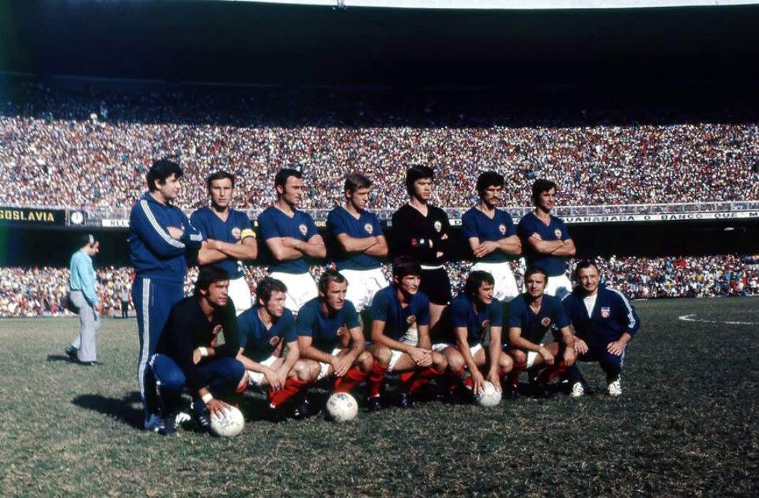 OldFootball11's tweet photo. #Yugoslavia 1971
#Zec #Dzajic #Ramljak #Stepanovic #Vukcevic #Paunovic #Holcer
#Dujkovic #Petkovic #Oblak #Filipovic #Acimovic #Pavlovic ... https://t.co/J2Zhl0ApOT