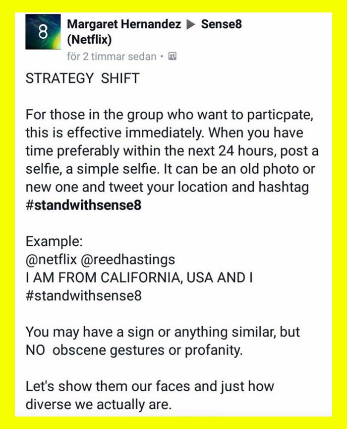 Choco_Latte2790's tweet photo. #Sense8AppreciationDay #UnitedForSense8 #Sense8 #HopeForSense8 #FightForSense8 #RenewSense8Now #SaveSense8 #Sense8Tribute #IAmAlsoaWE #Hope https://t.co/LNFIEAKmsV