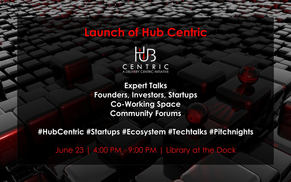hub_centric's tweet photo. #HubCentric #pitchnights #Entrepreneurship #startups
Come be a part of our Launch of Hub Centric @hub_centric on June 23,2017 in Melbourne. https://t.co/oK2wp1Y8zJ