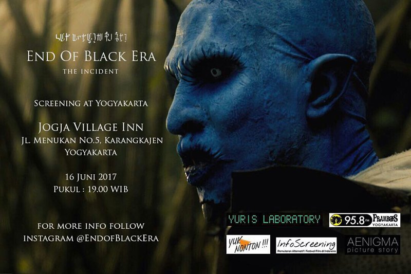 Screening “End of Black Era" | 16 JunI 2017, Jogja Village Inn, 19.00 | FREE | info <a href="/perfilman_yk/">Pameran Film Yk</a>