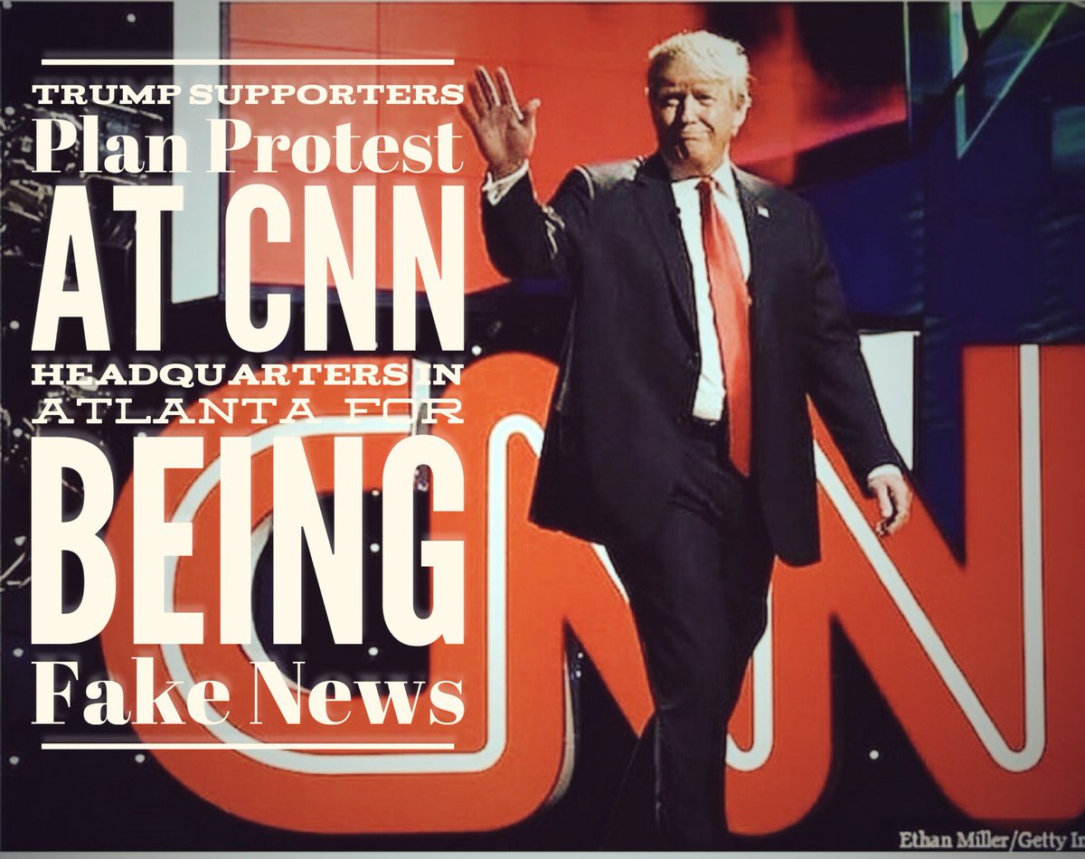 AMErikaNGIRLLL's tweet photo. Trump Supporters Plan Protest #CNNisISIS Headquarters to

➡️Support #Trump &amp; 
➡️Decry #FakeNews 

https://t.co/sk7HKIYNFF via @BreitbartNews https://t.co/T5DCasAudz