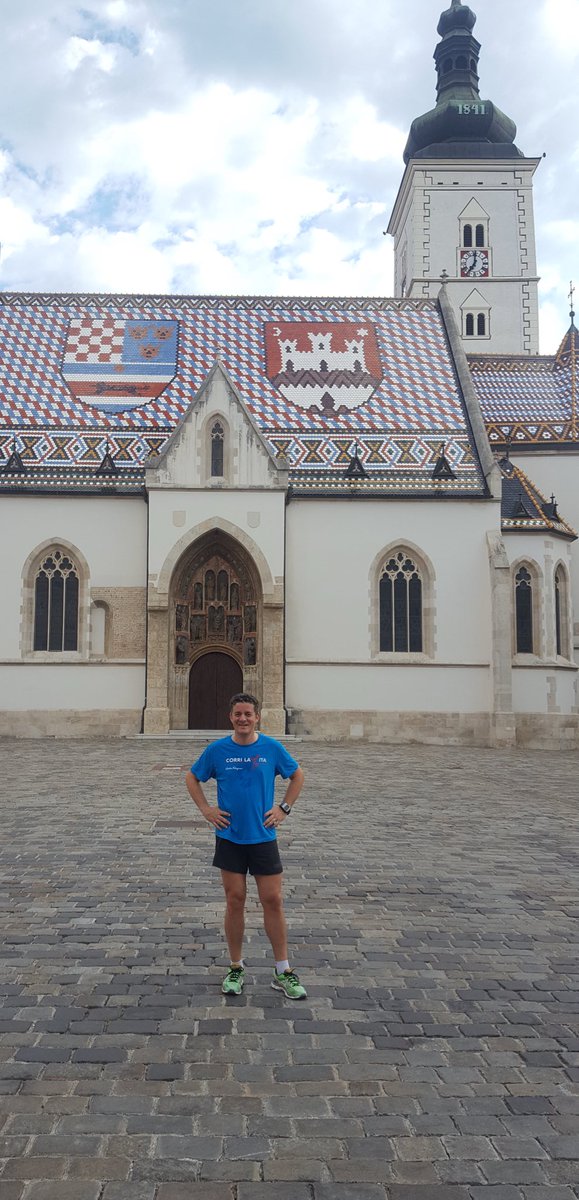 gvannuccini's tweet photo. (early) morning run in #Zagreb & testing the new #app 4 tourist runners of the local startup #SightRun - very nice city! #MCEZagreb https://t.co/teY0LfDRwx
