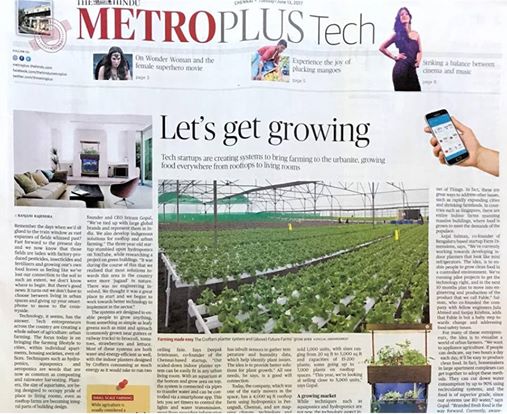 crofters_in's tweet photo. #Crofters gets featured on today's edition of @TheHinduCentre  @THMetroPlus Read full story: 
https://t.co/ihSFbxFKpH https://t.co/esHOE2ADQc