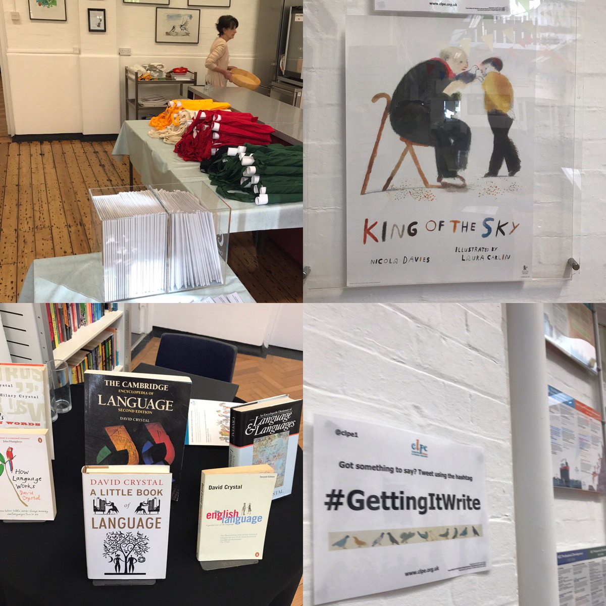 Loujs's tweet image. Everything is ready and Yves&apos;s got the coffee on - looking forward to an inspiring conference @clpe1 today #GettingitWrite