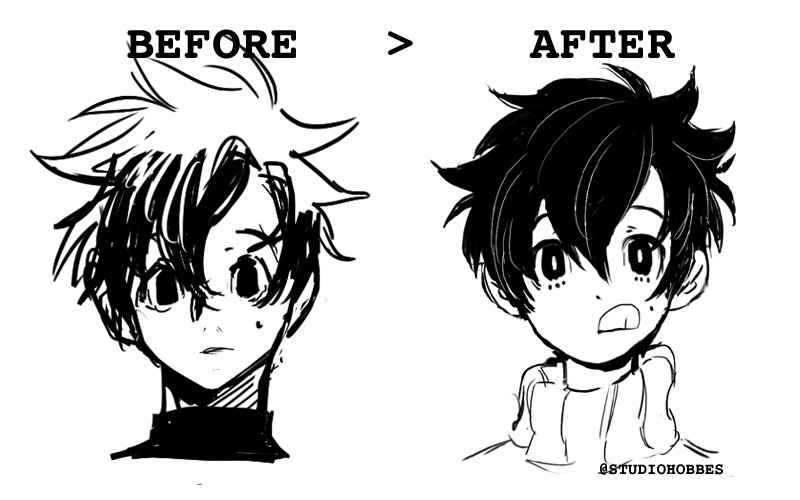 [사건기록 #2] <셜록&amp;왓슨: 케이크의 연구> 주인공 '왓슨'의 첫 기획 때 모습과 현재의 모습을 살짝 보여드릴께요. 처음에는 조금 더 성숙하고 참한 이미지였다면, 지금은 동글동글거리는 귀여움과 어린이 같은 순수함을 장착한 모습입니다! :D