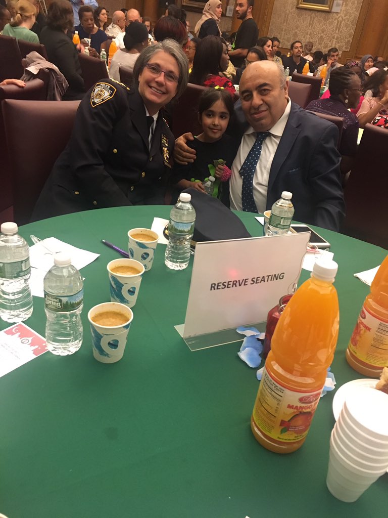zworld26's tweet photo. @NYPDCommAffairs @BPEricAdams @NYPDnews @NYPDMuslim It was an honor meeting you at this event with all my PAYS volunteer group. I wanted share my daughters picture with you. https://t.co/TpbqdCibK2