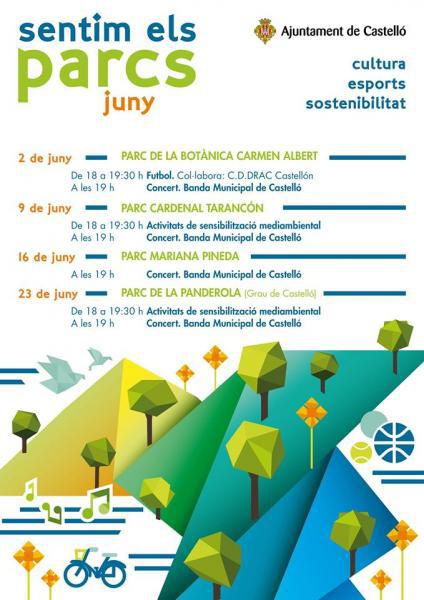 VenACastellon's tweet photo. "Sentim els Parcs" mes de junio. Actividades infantiles en #Castellón
https://t.co/yh3h0GsCsS https://t.co/6L0sbXzSiW
