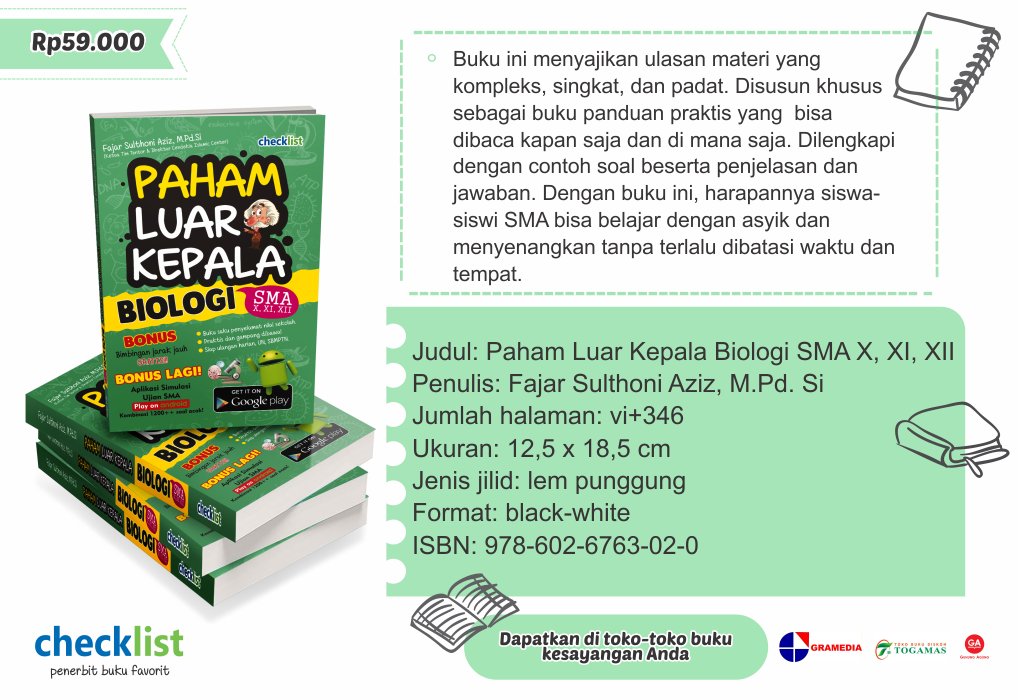 ChecklistBooks tweet picture