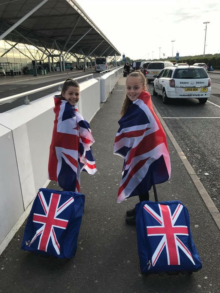 Go Brooke and Summer! Representing #TeamGB in Poland tomorrow - best of luck girls!!