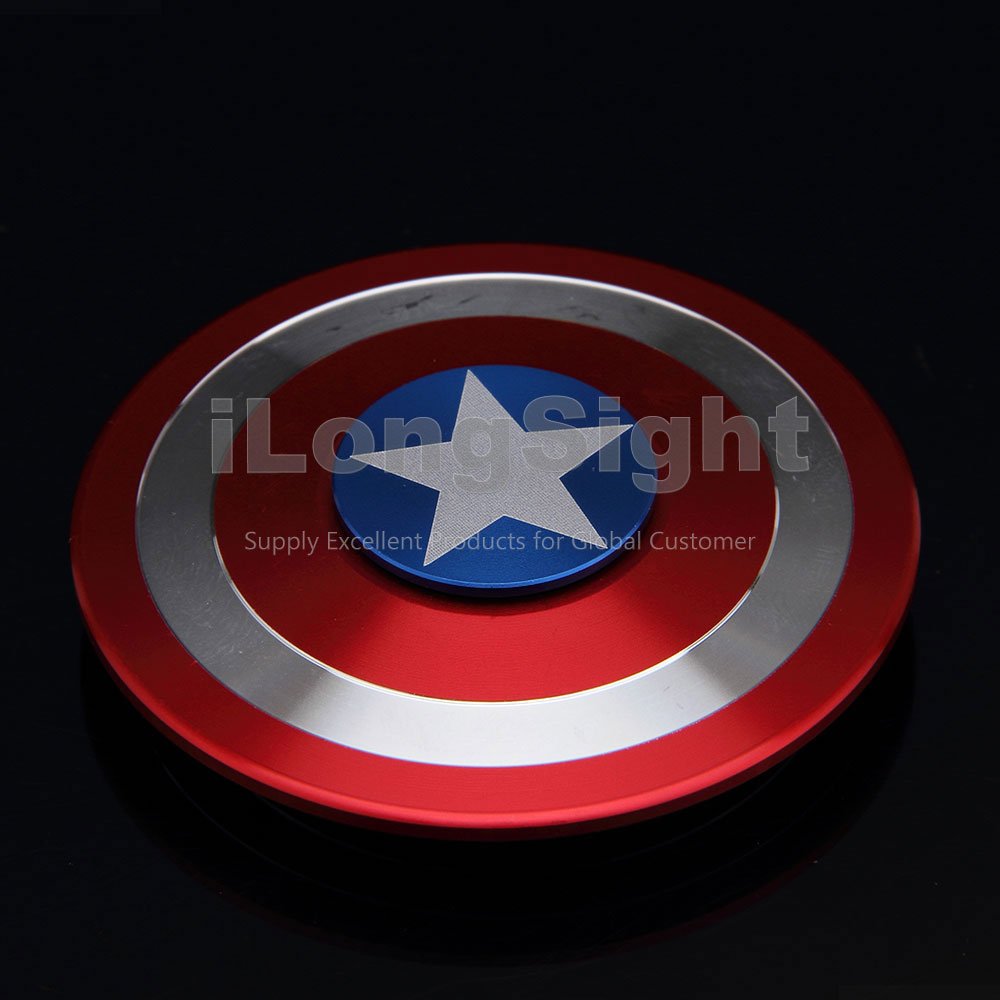 AmyFuting's tweet image. The Captain America Shield Spinner is designed with high-quality aluminum alloy for durability. they can help reduce stress &amp;amp; anxiety .