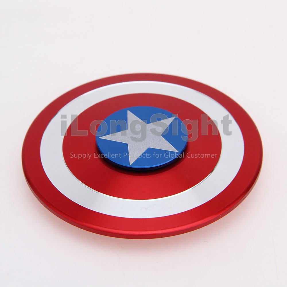 AmyFuting's tweet image. The Captain America Shield Spinner is designed with high-quality aluminum alloy for durability. they can help reduce stress &amp;amp; anxiety .