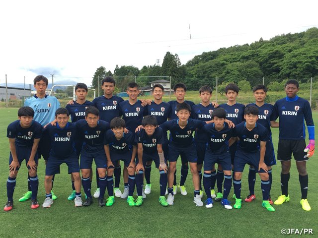 サッカー日本代表 U 16日本代表 2年ぶりの優勝目指し活動開始 インターナショナルドリームカップ17 Japan Jfa Daihyo T Co Ui5v98iwm6