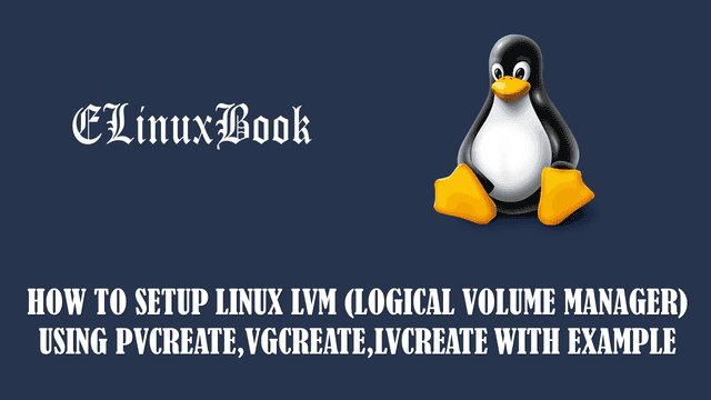 itechnologysoln's tweet photo. https://t.co/c67eZblG7i
HOW TO SETUP #LINUX #LVM (LOGICAL VOLUME MANAGER) USING #PVCREATE,#VGCREATE,#LVCREATE
#rhel #elinuxbook https://t.co/KUB9rZptou