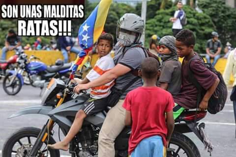 machukamelo1's tweet photo. ¡COÑO ARAÑERO! La inocencia fue convocada a dar un paseo y unos terroristas la llevan hacia la muerte en nombre de la "libertad" VENCEREMOS https://t.co/mULjruK95c