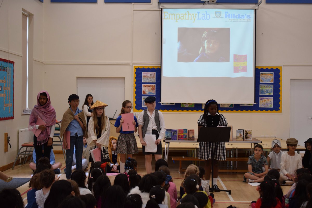Melanie_Char3's tweet photo. And the St Hilda's Empathy Awards go to..Matilda, Miss Honey, Charlotte,The BFG &amp; Cinderella! @StHildasBushey @EmpathyLabUK @LisaEditorial2 https://t.co/urSYev7wR2