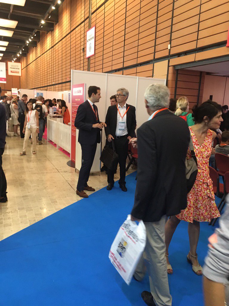 Presentation d'Incit'financement au salon des #entrepreneurs