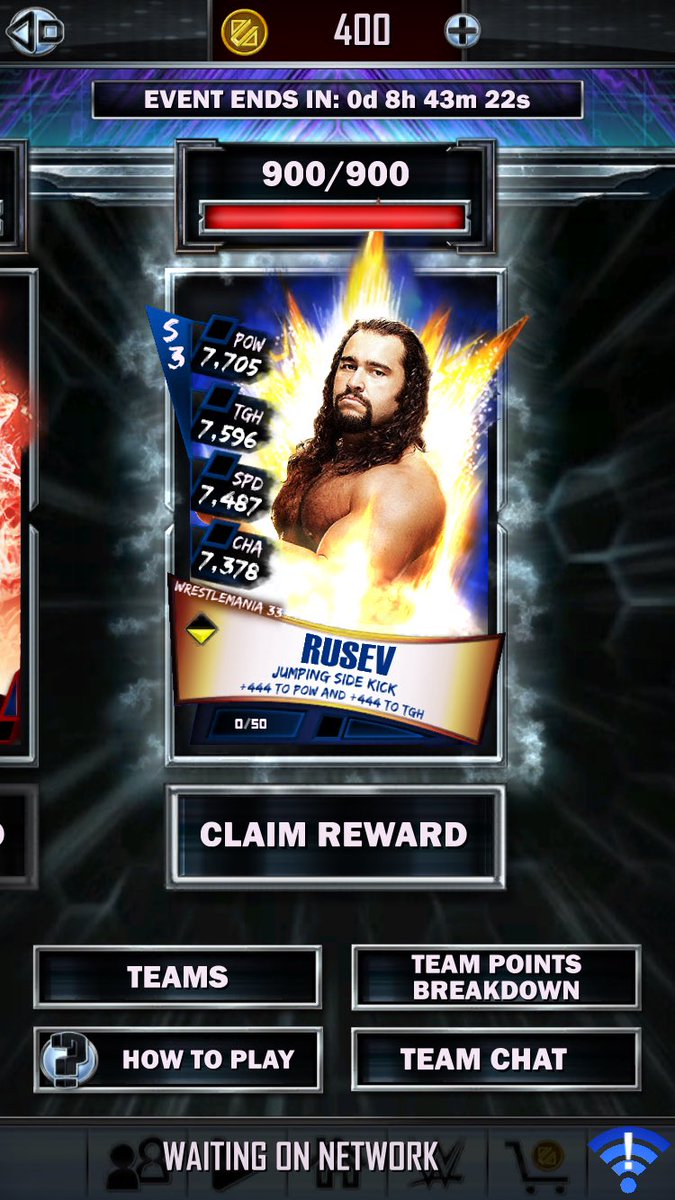 sugashaneyt's tweet photo. Done. I added a little mustard on my performance. #BestEventYet #WWESuperCard https://t.co/rO66Ist70X
