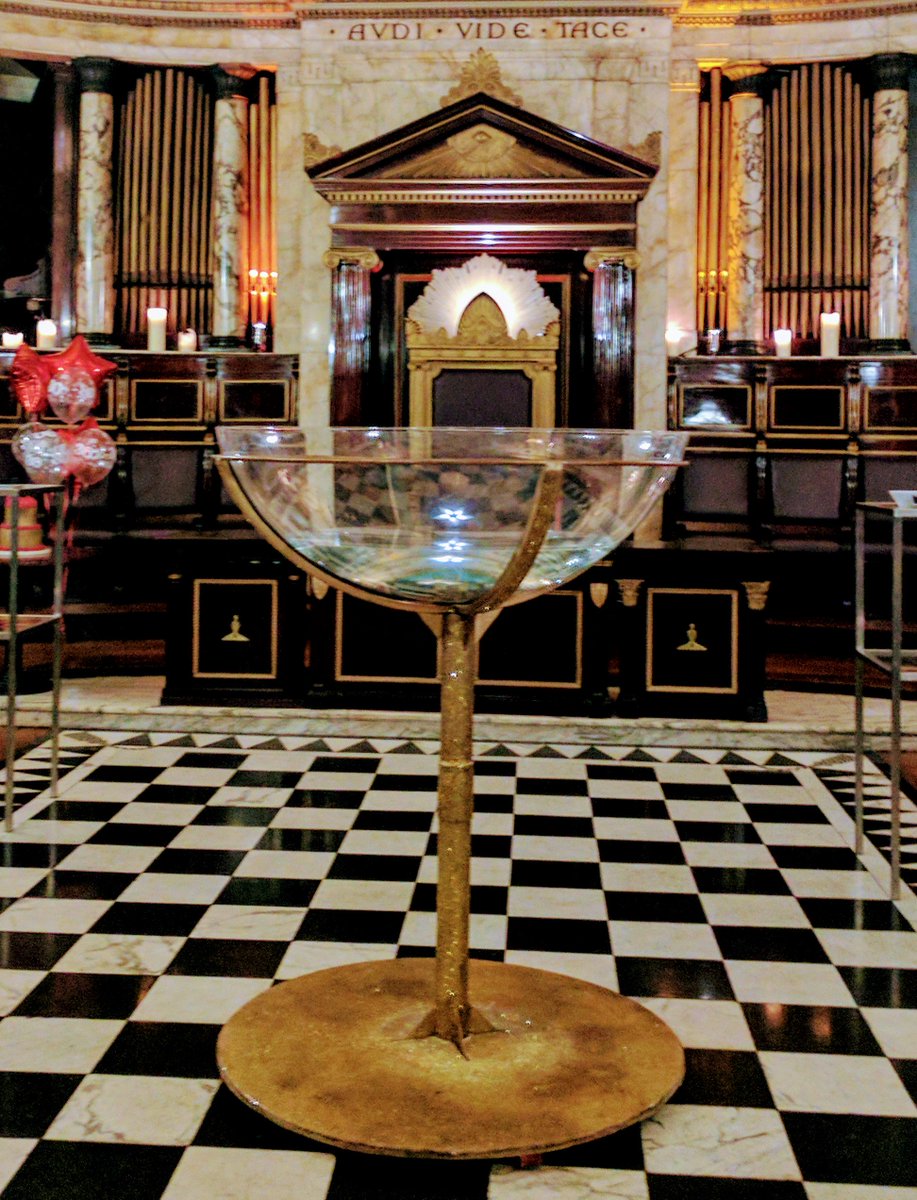 Giant_glass's tweet photo. Ready to go at the beautiful Masonic Hall at the Andaz in London! #prophire #corporateevents #giantmartiniglass https://t.co/1jMXybLO1x