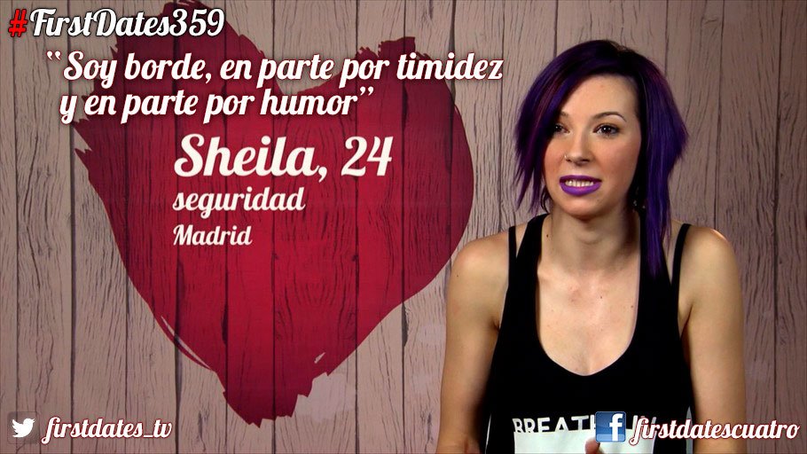 firstdates_tv's tweet photo. A Sheila se le resiste eso de el amor #FirstDates359 https://t.co/3w3EELXIxZ https://t.co/sq95mr7HmX
