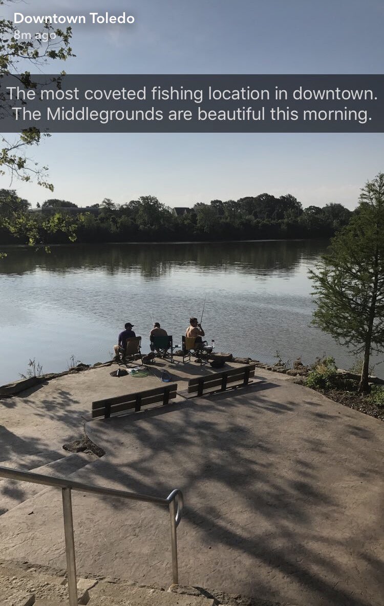 DowntownToledo's tweet photo. Snapping from #Middlegrounds this am. https://t.co/vdZQwjmPjn