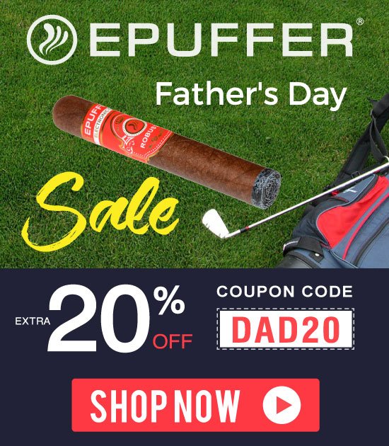 epuffers's tweet image. Father's Day Gift Idea - Surprise DAD with a gift made by ePuffer! Save extra 20% for a limited time. Shop now at epuffer.co.uk
