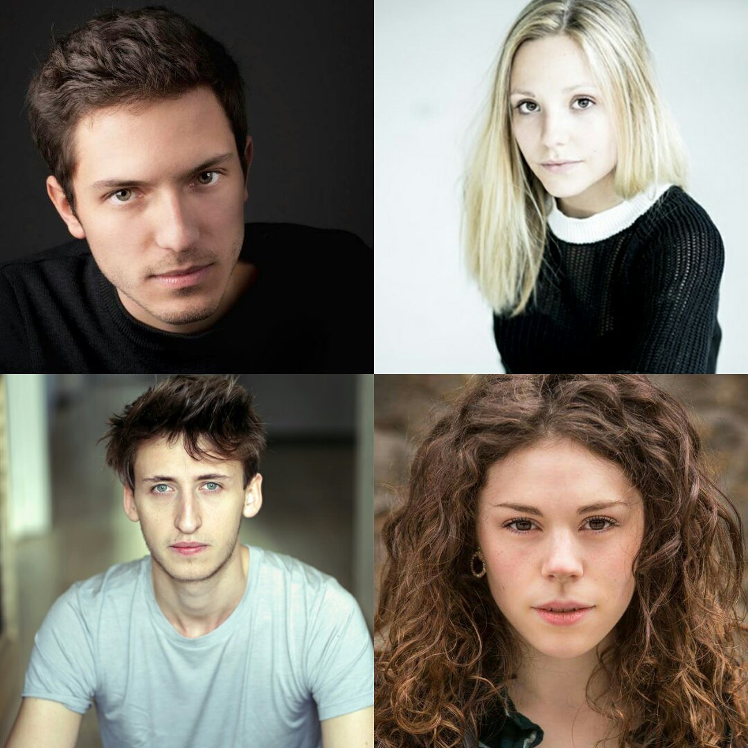 LuxLeFilm's tweet photo. L'équipe de #Lux : nos quatre magnifiques comédiens : #ThibaultJarry #NicolasLancelin #SaloméGranelli et #TaniaWyss https://t.co/uoF0W3eOXT