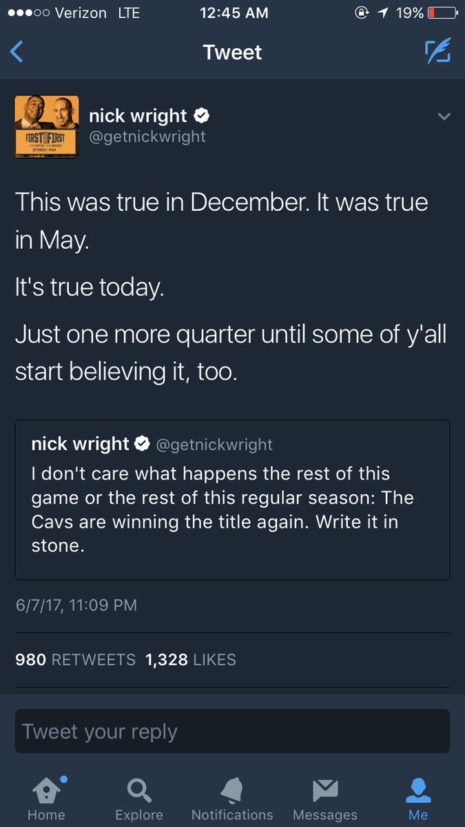 austinnd44's tweet photo. Imagine having the thoughts that @getnickwright has #writeitinstone https://t.co/FBwITJQKQ2
