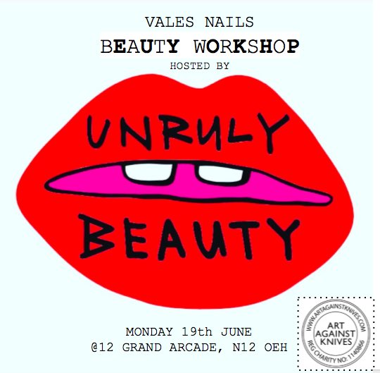valesnails's tweet photo. This Monday... @UnrulyTashdev are hosting a beauty workshop at Vales Nails. Normal time, Normal place - see you there ladies💋💥💯 https://t.co/czYCZCOzTv