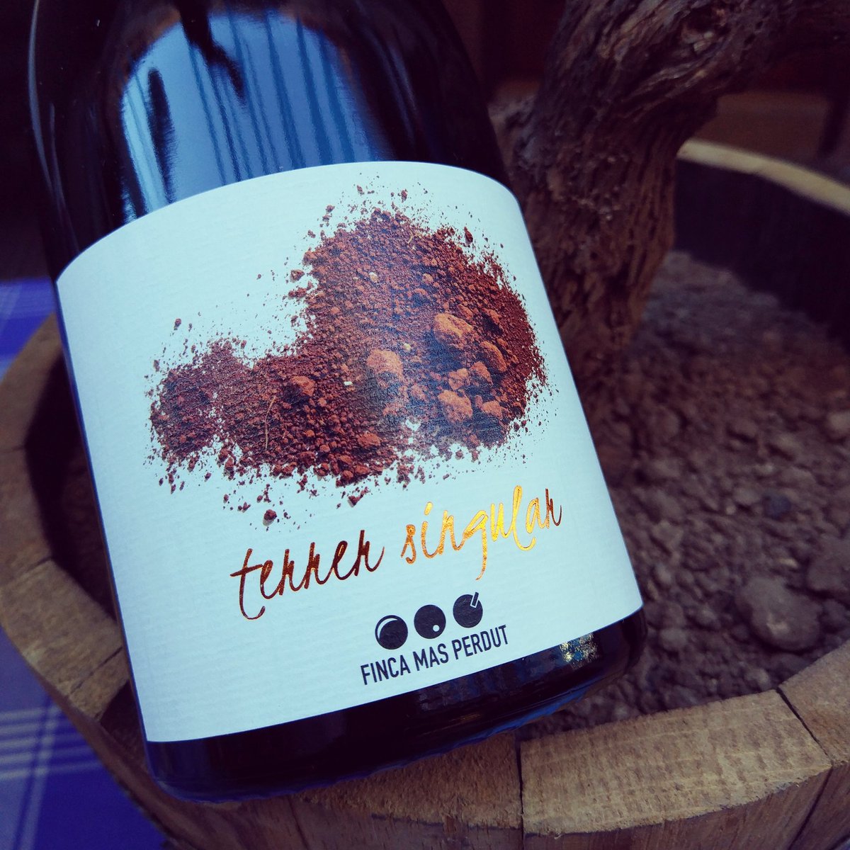 FincaMasPerdut's tweet photo. La #joia de la casa #TerrerSingular #Samso #amfora 18 mesos #Criança #EdicioLimitada #VinsAmbAmor #MasPerdut #SantaOliva #Visitans!!! 😊🍷🍷😍 https://t.co/XWqTlsqZLB