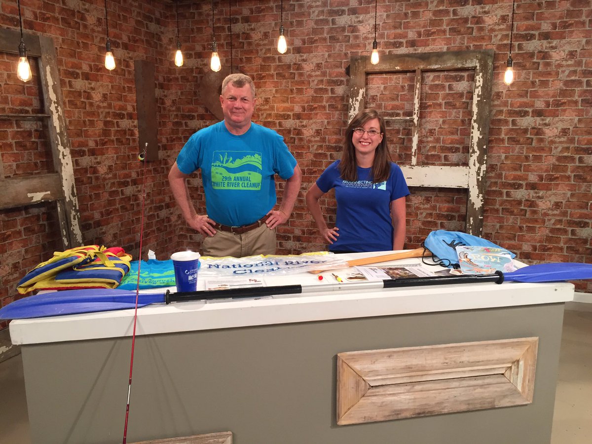 ourwaterways's tweet photo. We'll join @FoWhiteRiver on @IndyStyle at 9:12 am to discuss fishing on the White River as we prepare for our upcoming #FathersDay event. https://t.co/55gM626k1c