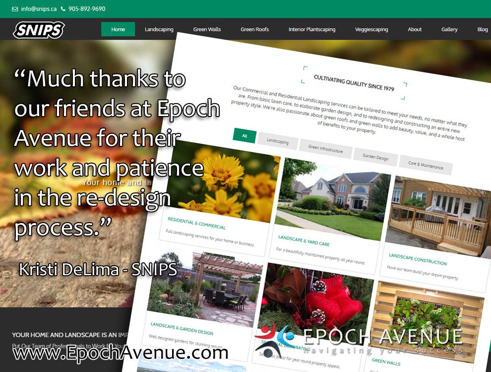 “Much thanks to our friends at Epoch Avenue for their work and patience in the re-design process.”
Kristi DeLima
epochavenue.com