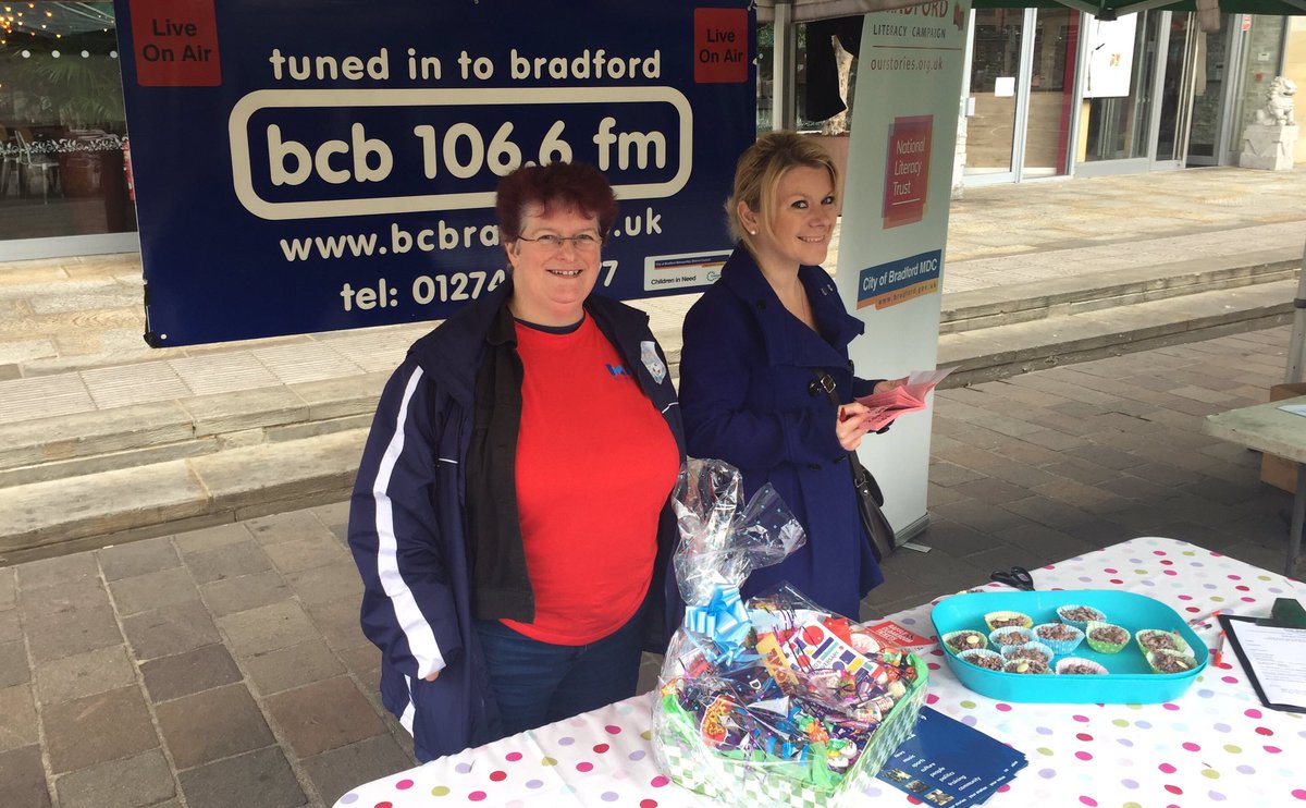 bcbradio's tweet photo. 🎤We're here at the Volunteering Fair til 3pm, chatting to people about how you can get involved & our 25th birthday - come & say Hi! #BCB25🎧 https://t.co/vaFGtbyDQ4