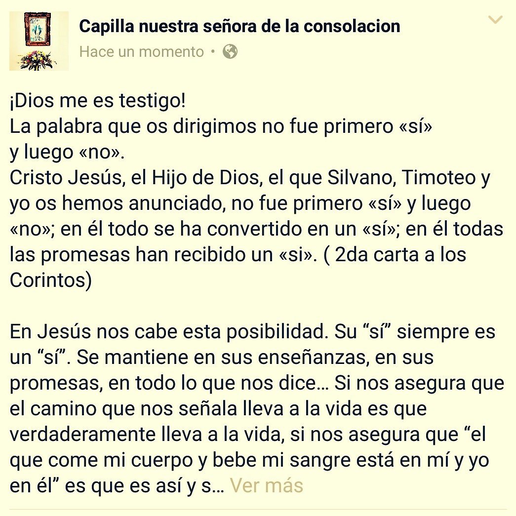 CNConsolacion's tweet photo. #palabradiaria #evangelio #eucaristía #amor #fe #iglesia ##familia #sacerdote #misioneros #siguemeytesigo #follow #follow4follow https://t.co/AIjvDYHx3n