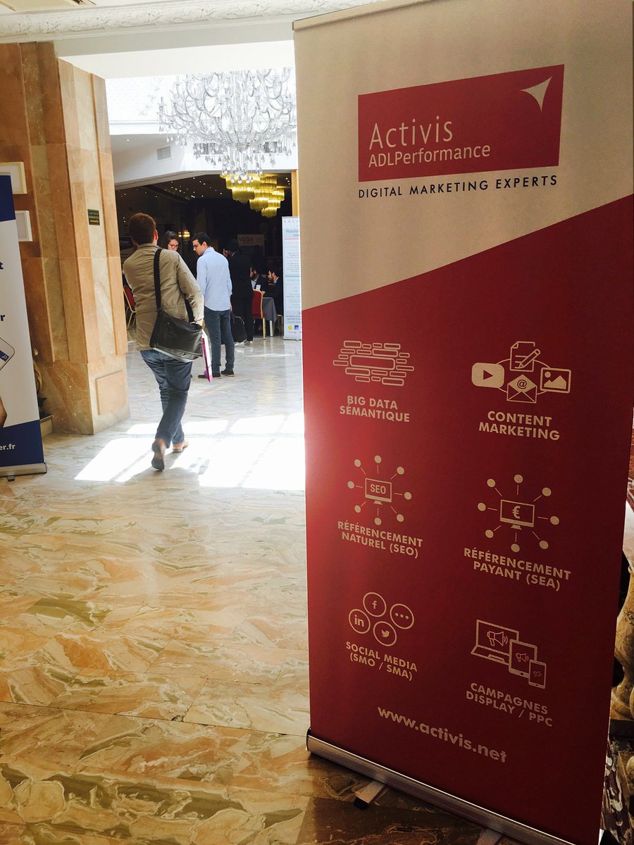 Nous sommes aujourd'hui au <a href="/CrossCanalDay/">CROSS CANAL DAY</a> pour parler #BigData sémantique, #ContentMarketing, #SearchMarketing... rencontrons-nous !