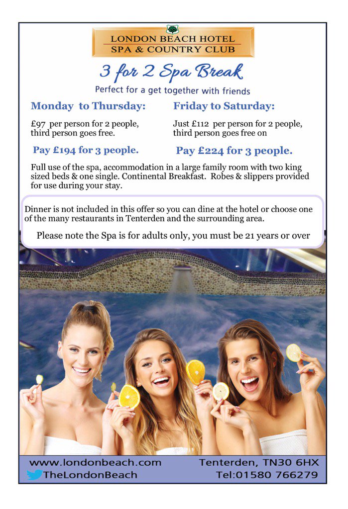 London Beach Spa tweet media