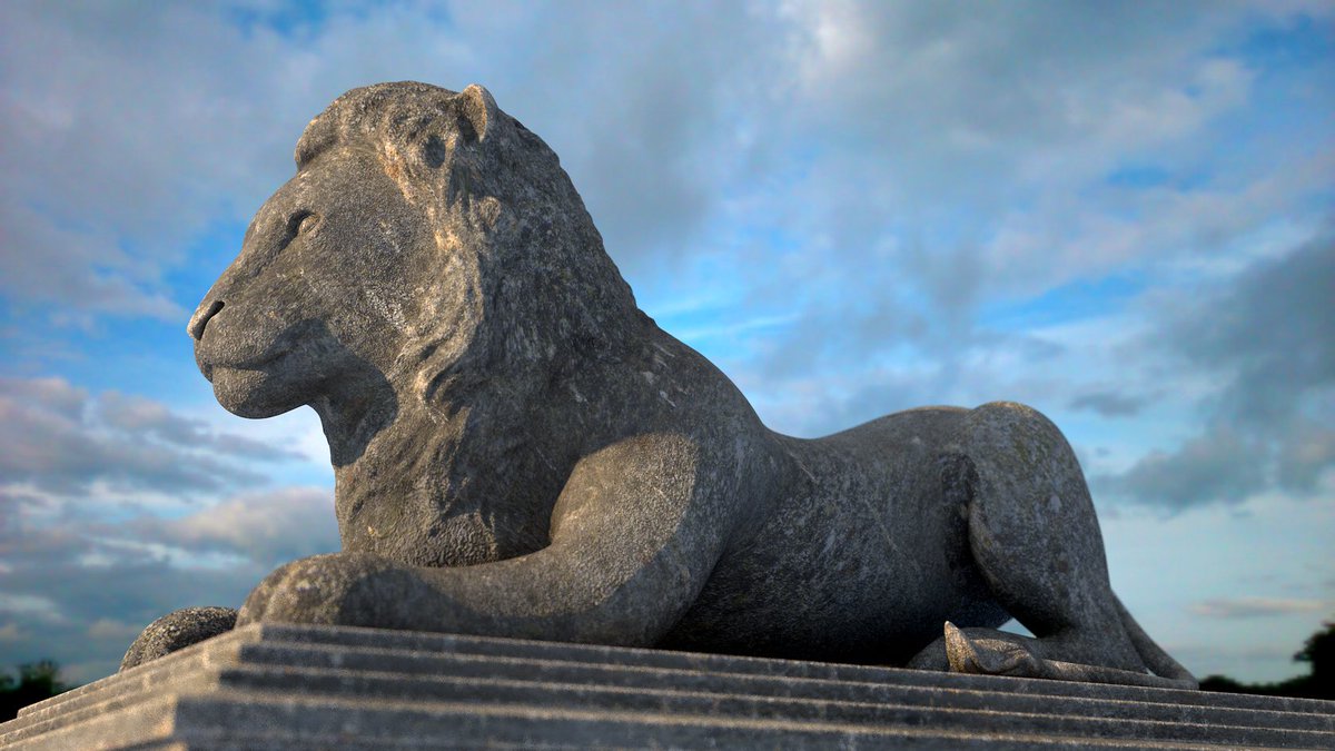Luminetrics's tweet photo. #C4Ds sculpt baking is really great in #R18. Had much fun making my little stone lion this wk... https://t.co/XORRi5cp0A