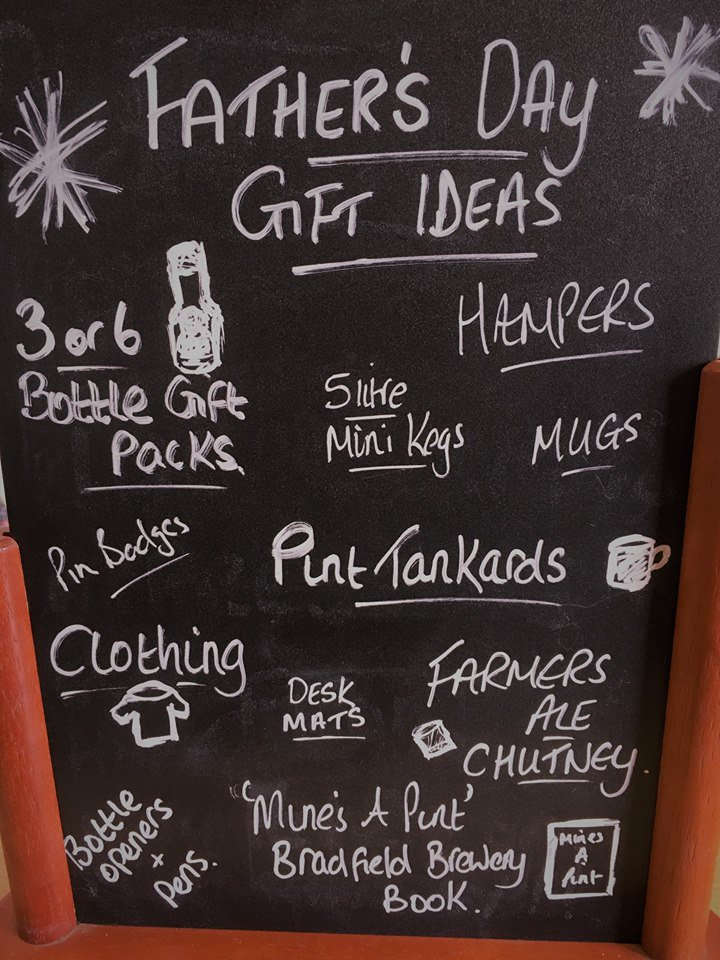 BradfieldBrew's tweet photo. Less than a week till #fathersday2017 - Grab the perfect gift for the #FarmersAle Fan in your life! #sheffieldissuper #shoplocal #realale https://t.co/SkEaaEygAO