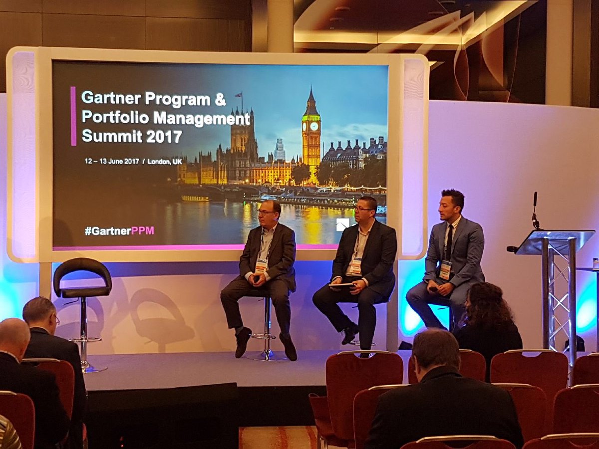 Speaking session on #ressourcemanagement #gartnerppm summit @FabienHerelle